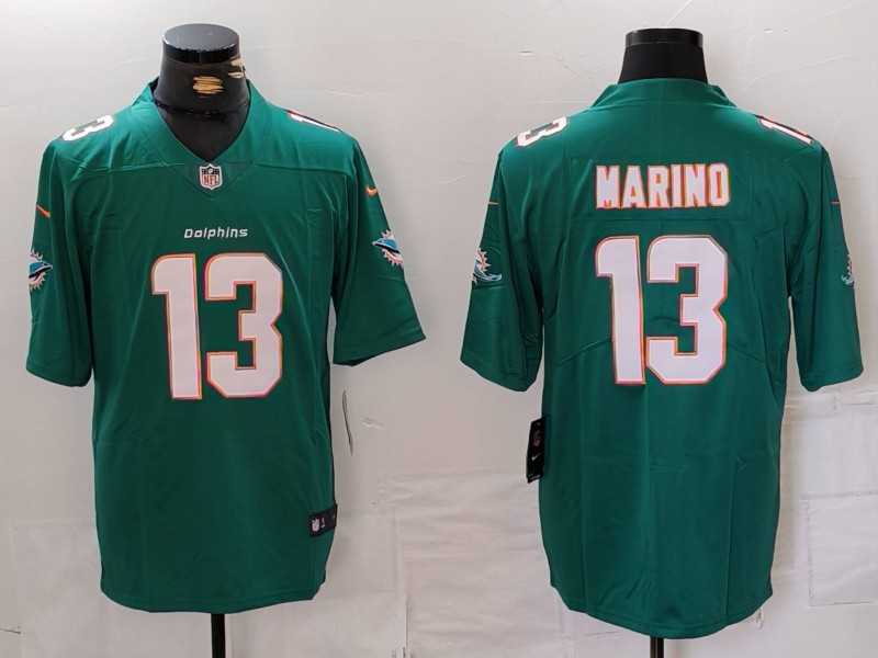 Men's Miami Dolphins #13 Dan Marino Green Vapor Untouchable Stitched Nike Limited Jersey,We sell and wholesale Men's Miami Dolphins #13 Dan Marino Green Vapor Untouchable Stitched Nike Limited Jersey on line form chian!
